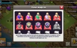 CONTA CLASH OF CLANS TOP 1850+ GEMAS