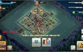 CONTA CLASH OF CLANS TOP 1850+ GEMAS