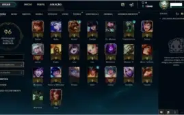 Conta LOL Diamante V Smurf