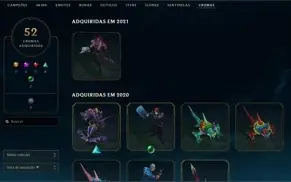 CONTA LOL D4, 200 SKINS, TFT, WILD RIFT BARATO