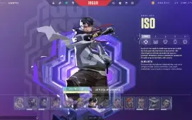 Conta Valorant diamante 1 EP8 Ato 3