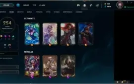 Vendo conta 254 Skins com cromas raros