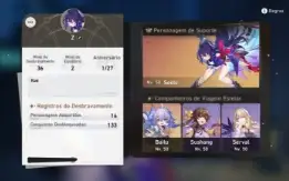 Honkai Star Rail Nv36-Selle+Na Noite-Bailu+60Tiros
