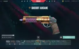 Conta de Vavá com todas champs arcane sherif 28 mil gastos
