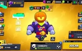 awl Stars com todos os brawlers, passes e skins raras