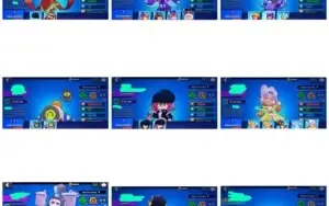 awl Stars com todos os brawlers, passes e skins raras