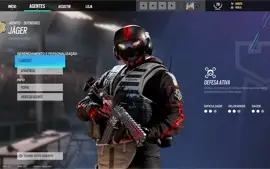 CONTA R6 (PC-UBIPLAY) TODOS OPERADORES 4 ELITES LV 78