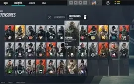 CONTA R6 (PC-UBIPLAY) TODOS OPERADORES 4 ELITES LV 78