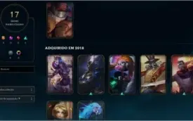 Conta Diamante II - 17 Skins