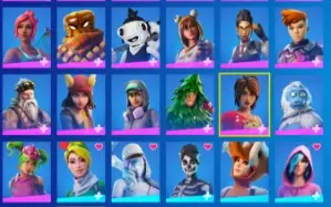 Conta Fortnite Com Skins Raras & 156 Jogos