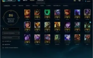Conta League of Legends prata 3 com 21 campeões