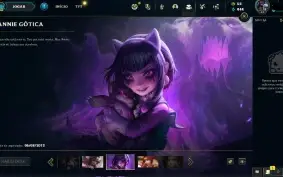 Conta LOL FULL ACESSO - Kayle Juiza/Rammus Rei/Annie Gotica