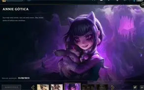 Vendo conta LOL com 81 skins(Kayle juiza,Rammus Rei,Sona dj