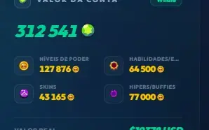 Conta Brawl Stars com 104/104 Brawlers