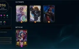 CONTA LEAGUE OF LEGENDS COM MUITAS SKINS (VALOR NEGOCIAVEL)