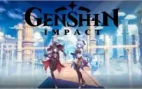 Conta Genshin Impact AR 7 com Ganyu e Mona