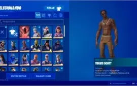 CONTA FORTNITE / COM 99 SKINS+ SKIN GLOW S10