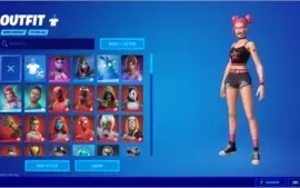 Conta de Fortnite com 140 skins, STW, Season 3,Minty