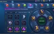 Conta Mobile Legends Todos Heróis, Full Emblemas, +350 Skins