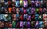 Conta platina 1 com 137 Skins e 108 campeões!