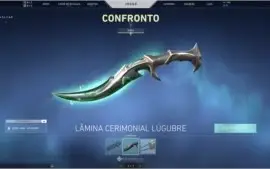 Conta valorant ouro 1 com muitas skins!