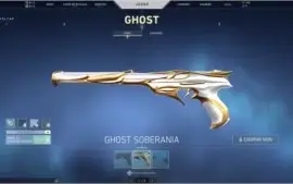 Conta valorant ouro 1 com muitas skins!