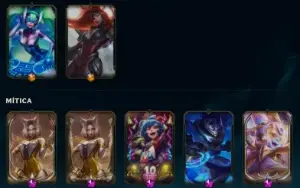 Conta LOL 288 skins, com duas ultimates