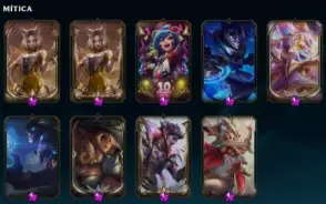 Conta LOL 288 skins, com duas ultimates