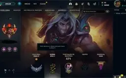 conta de valorant mais lol gemada