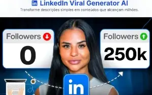 ​🎯 Gerador de Posts Virais LinkedIn - Fórmula de Milhões 🚀