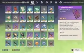 Conta AR 55 71,9K XP 8 ERSONAGEM 5*  7 ARMAS 5*  1 REFINO 2