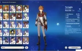 Conta AR 55 71,9K XP 8 ERSONAGEM 5*  7 ARMAS 5*  1 REFINO 2