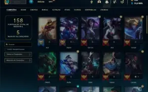 Conta platina 4 com 50 Champs e 39 Skins ( MAIN ADC / MID )