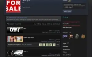 Conta Steam lvl 34 com 87 jogos (banimento em CSGO)