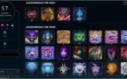 Conta lol ex platina 1