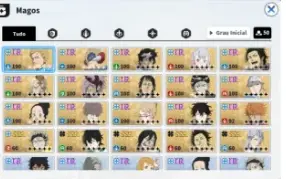 Black Clover Mobile! Rei Mago S5 c/ carta - William s5.