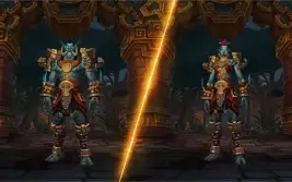 Troll Zandalari/ Orc Mag'har / Vulperas raças aliadas
