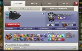 Conta clash of Clans Cv10 barato