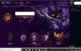 conta league of legends top!!! e barata!!!