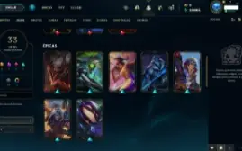 Conta LoL level 597 200 mil EA+/1 Milhão+ Caitlyn e Jinx