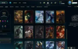 Conta LoL level 597 200 mil EA+/1 Milhão+ Caitlyn e Jinx