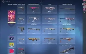 Conta Valorant Ouro 3 + Skins