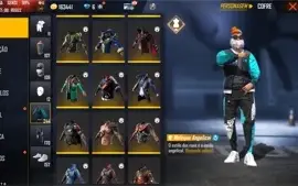 Conta de FREEFIRE ultra gemada
