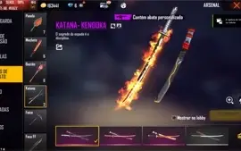 Conta de FREEFIRE ultra gemada