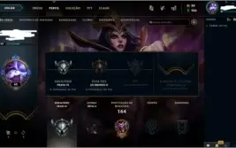CONTA LOL LVL 62 44 CHAMP