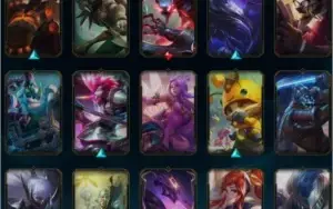 Conta lol, level 130, 63 skins e 97 personagens
