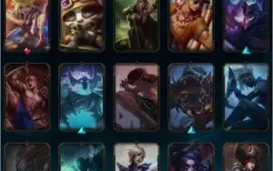 Conta lol, level 130, 63 skins e 97 personagens