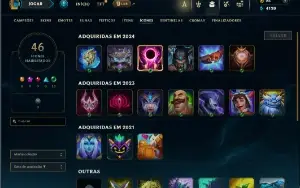 Esmeralda 2 com 35 Champs e 2 skins + 14 Fragmentos