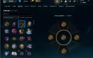 Esmeralda 2 com 35 Champs e 2 skins + 14 Fragmentos