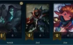 CONTA LEAGUE OF LEGENDS LVL 45 COM 10 SKINS
